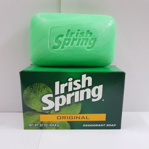 [HCM]Xà phòng khử mùi Irish Spring Original Deodorant Soap 104.8g