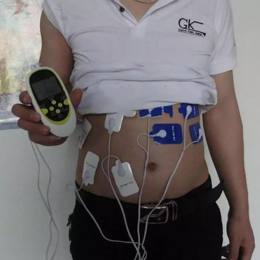 Massage Therapy Machine 8 stickers and gift with 8 pieces stickers