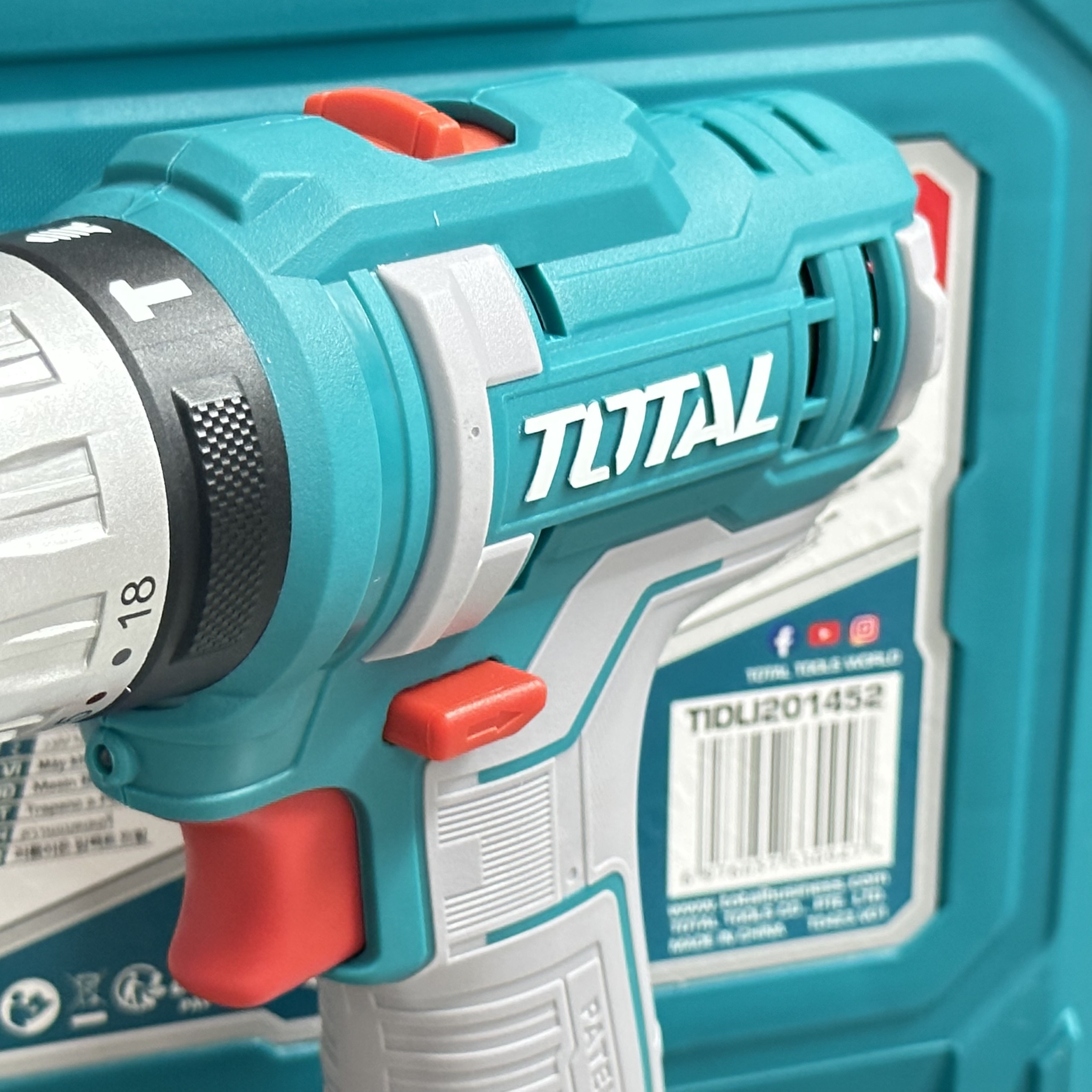 MÁY KHOAN BÚA DÙNG PIN TOTAL 20V TIDLI201452