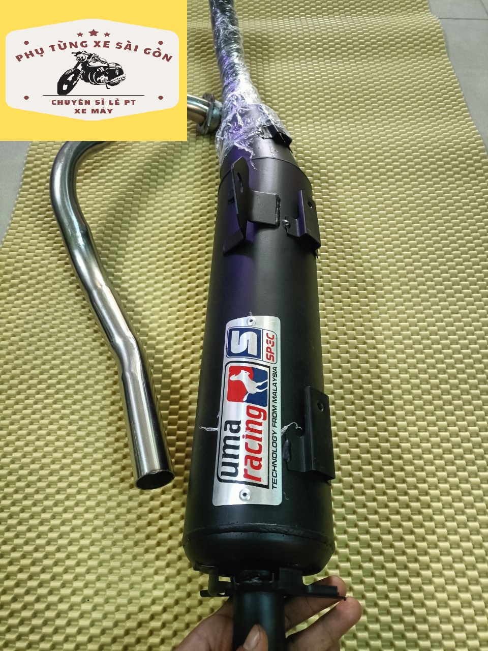 Pô Uma cho xe Exciter 150, Exciter 155