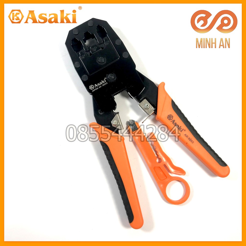 Kìm bấm mạng 8inch/200mm asaki ak-9003