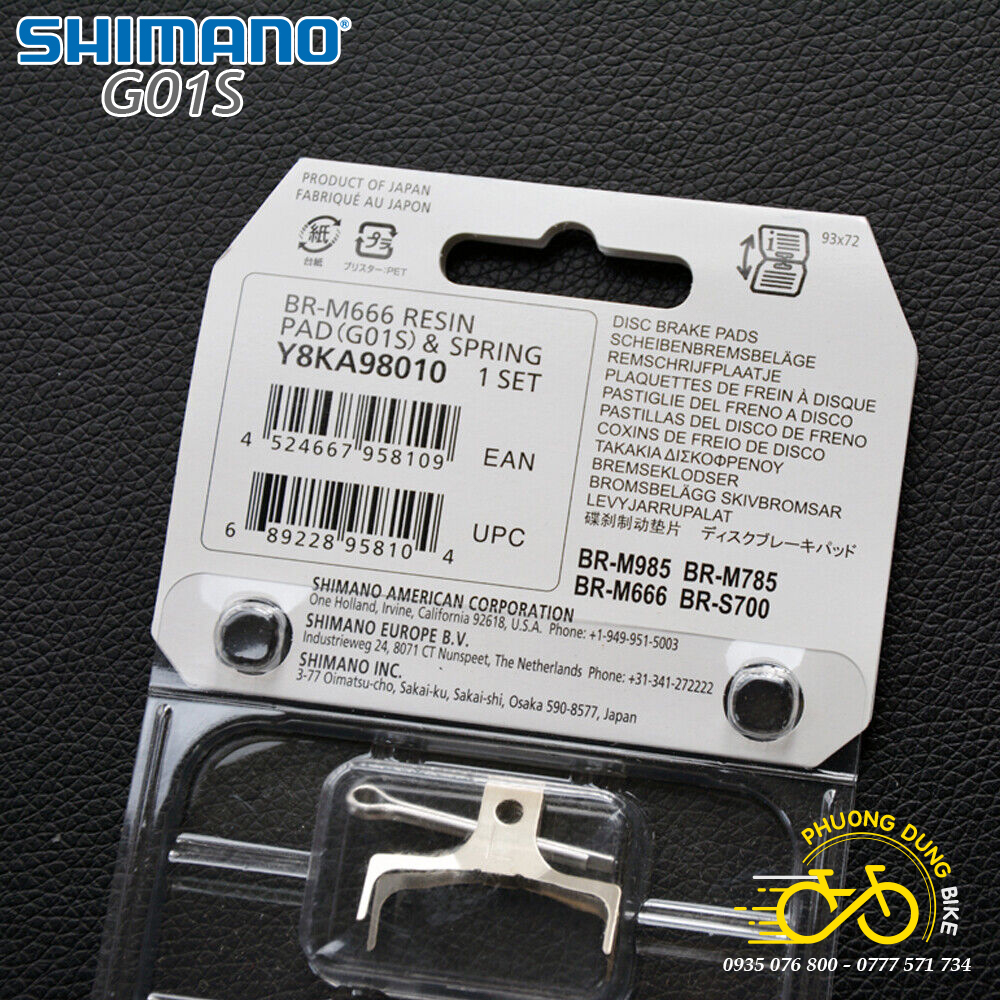 Má phanh xe đạp SHIMANO G01S