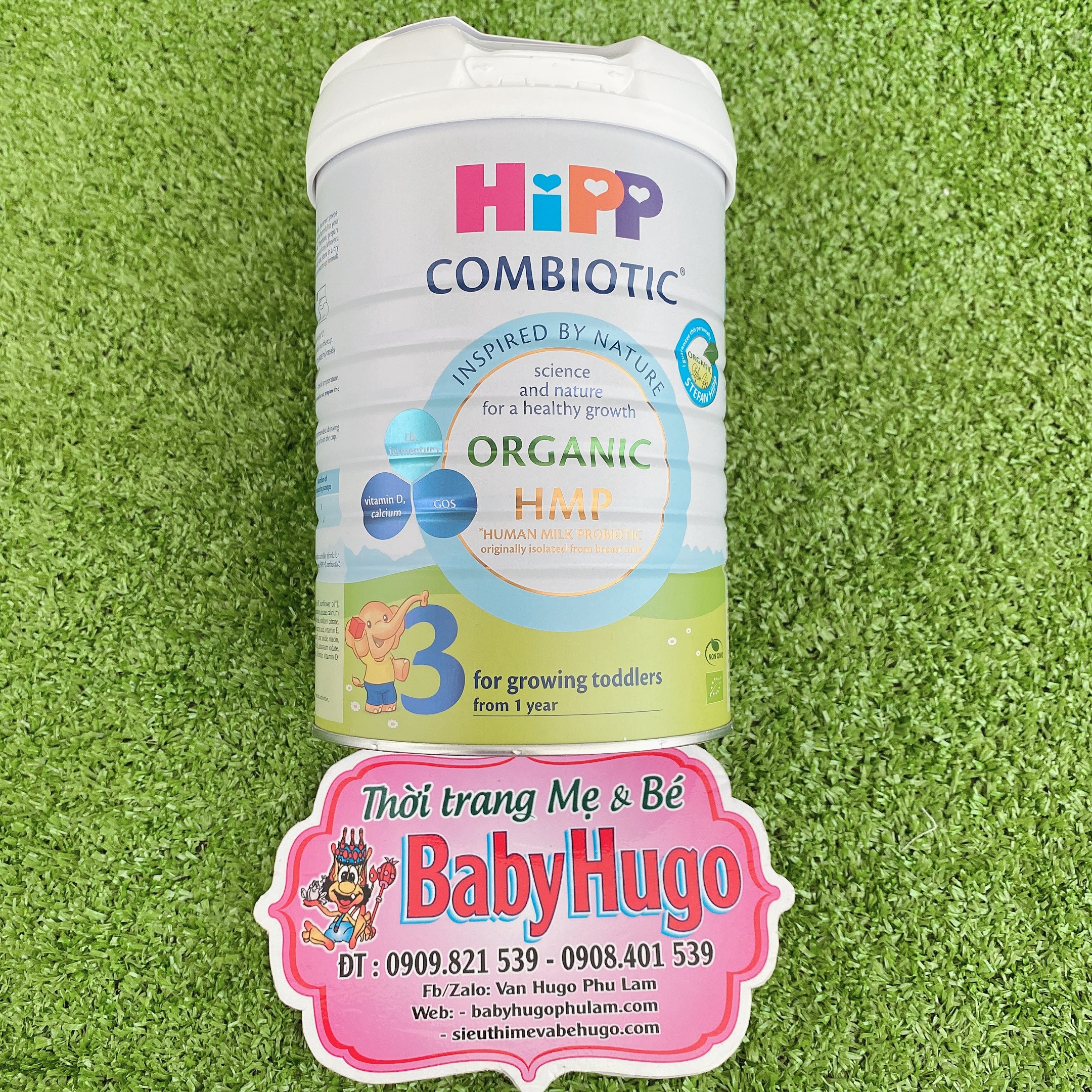 [MẪU MỚI] Sữa bột DD HiPP 3 Growing-Up Combiotic 800g