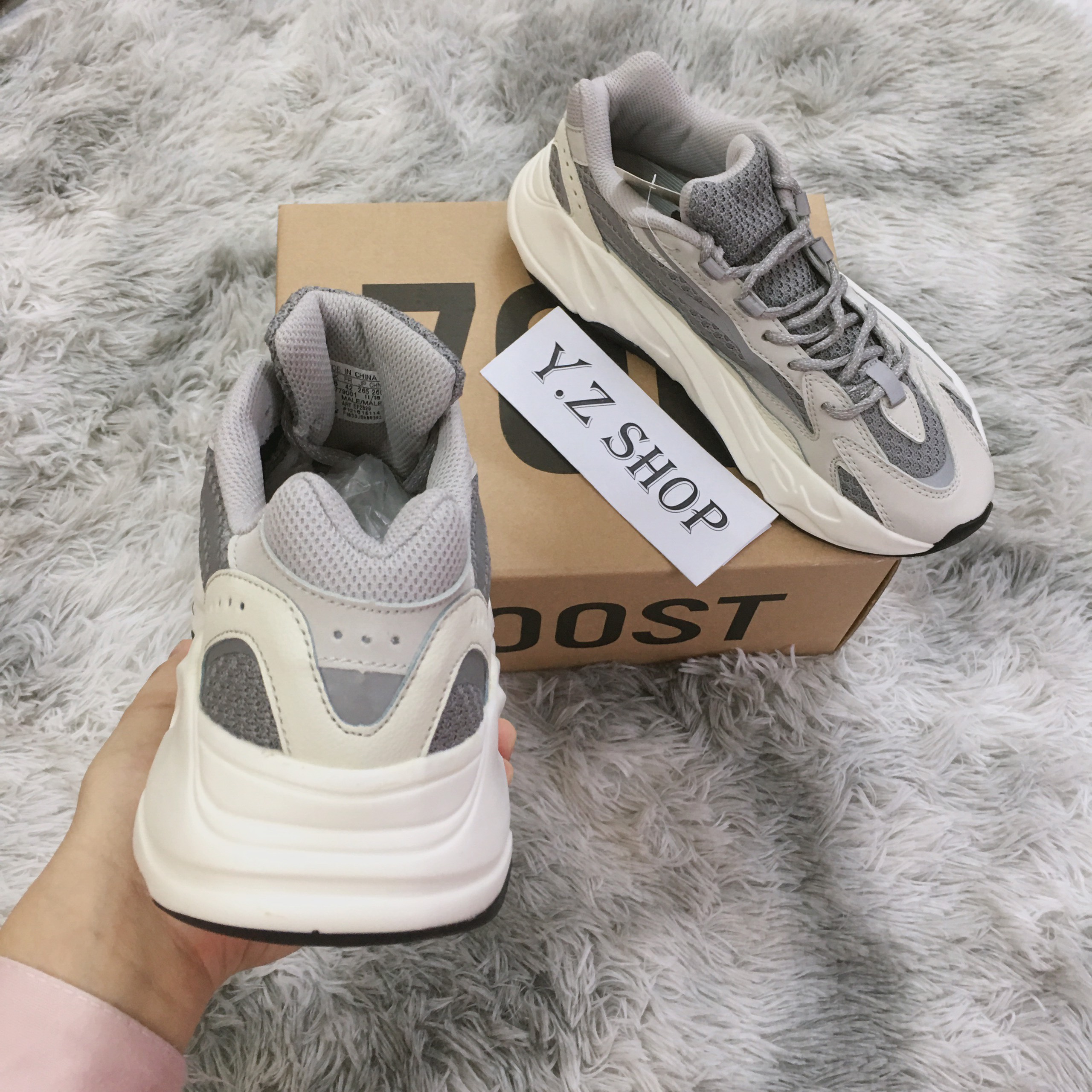 Giày Sneaker 🌿FULLBOX🌿 Giày Thể Thao 700 Static Nam Nữ Cao Cấp