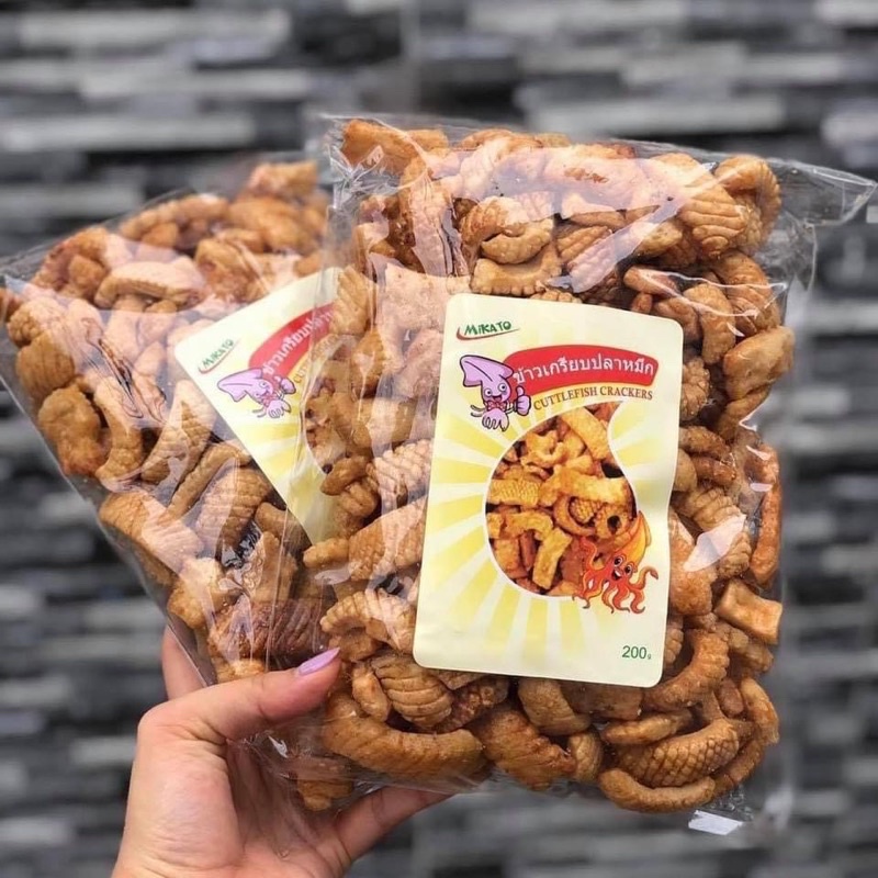 BÁNH SNACK MỰC THÁI LAN 200 GRAM