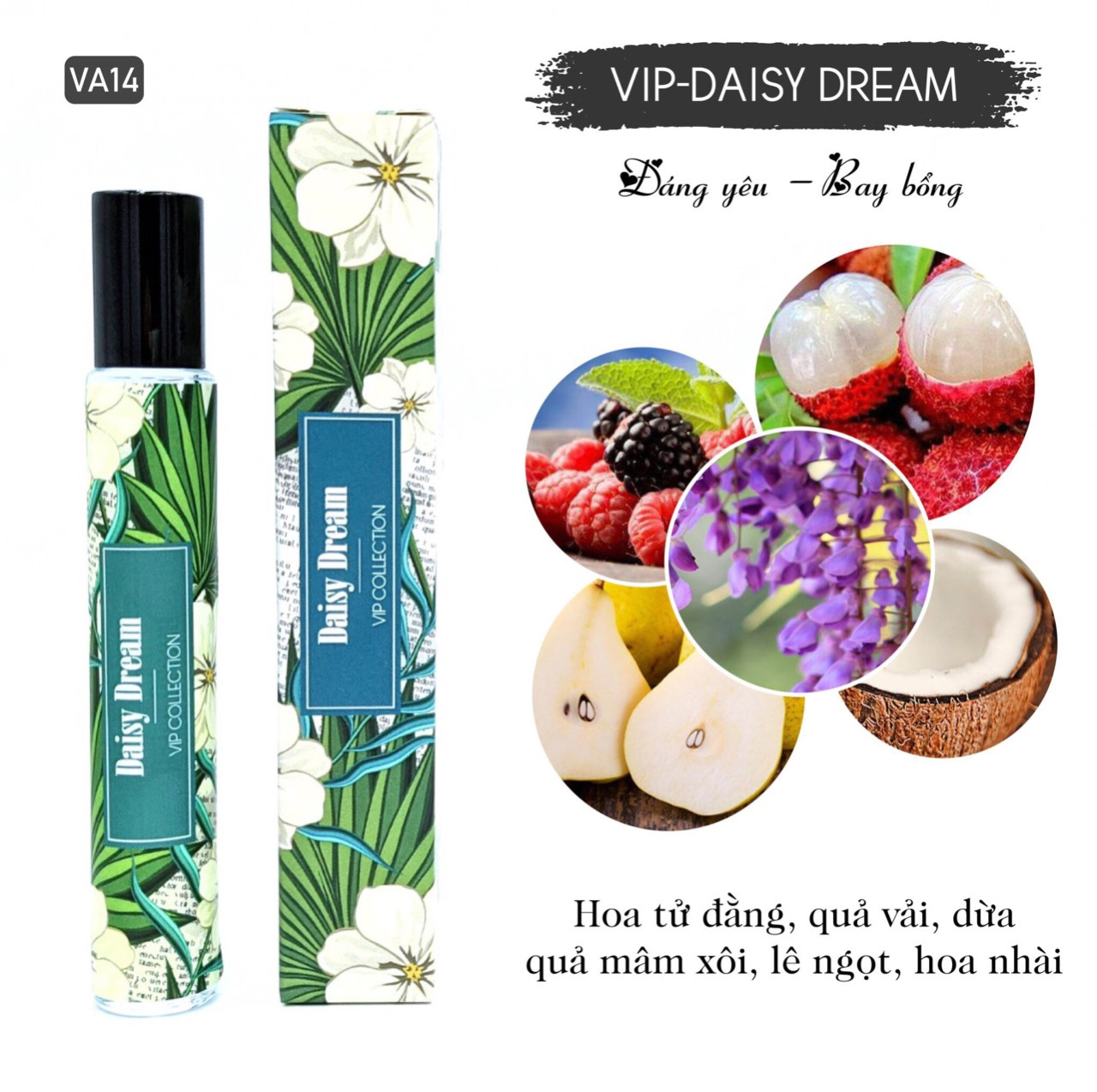 [HCM]Tinh Dầu Nước Hoa Pháp Daisy Dream