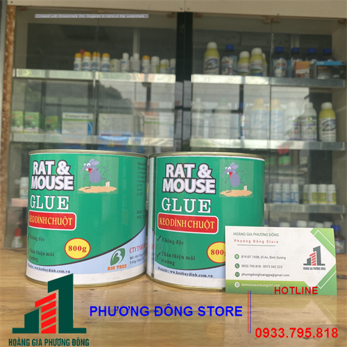 Keo dính chuột Bio glue - Hộp 800g
