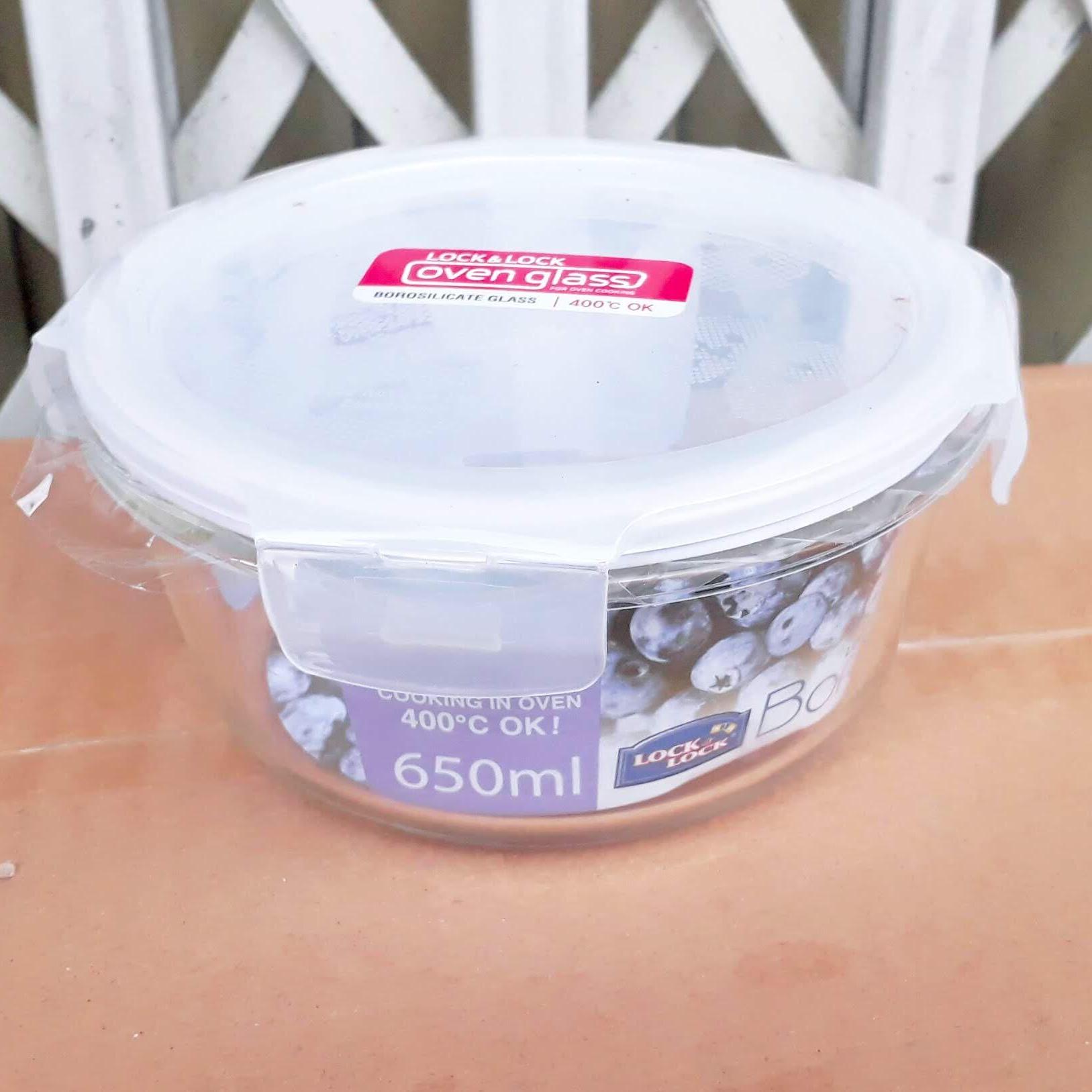 Thố thủy tinh Lock&Lock 650ml
