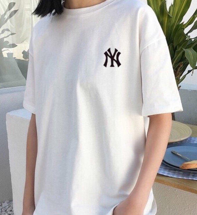Áo thun logo phản quang NY