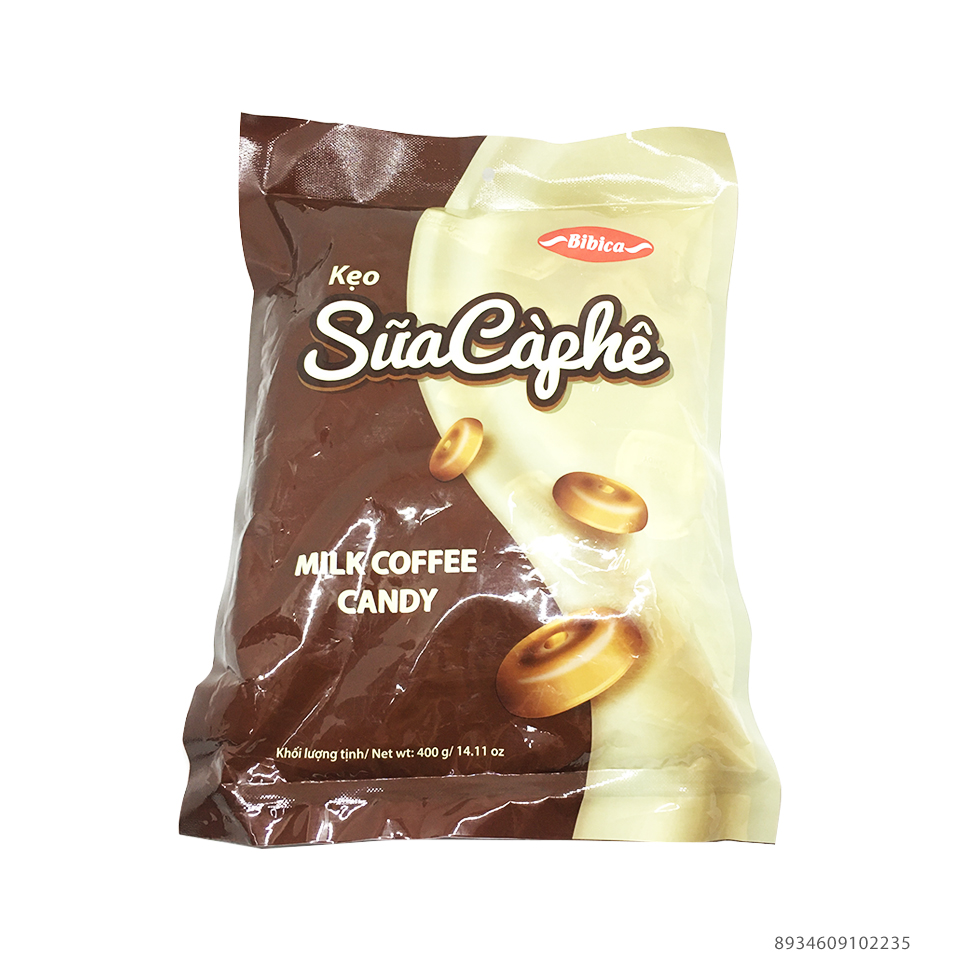 Kẹo Sữa Cà Phê Bibica Milk Coffee Candy 140Gr