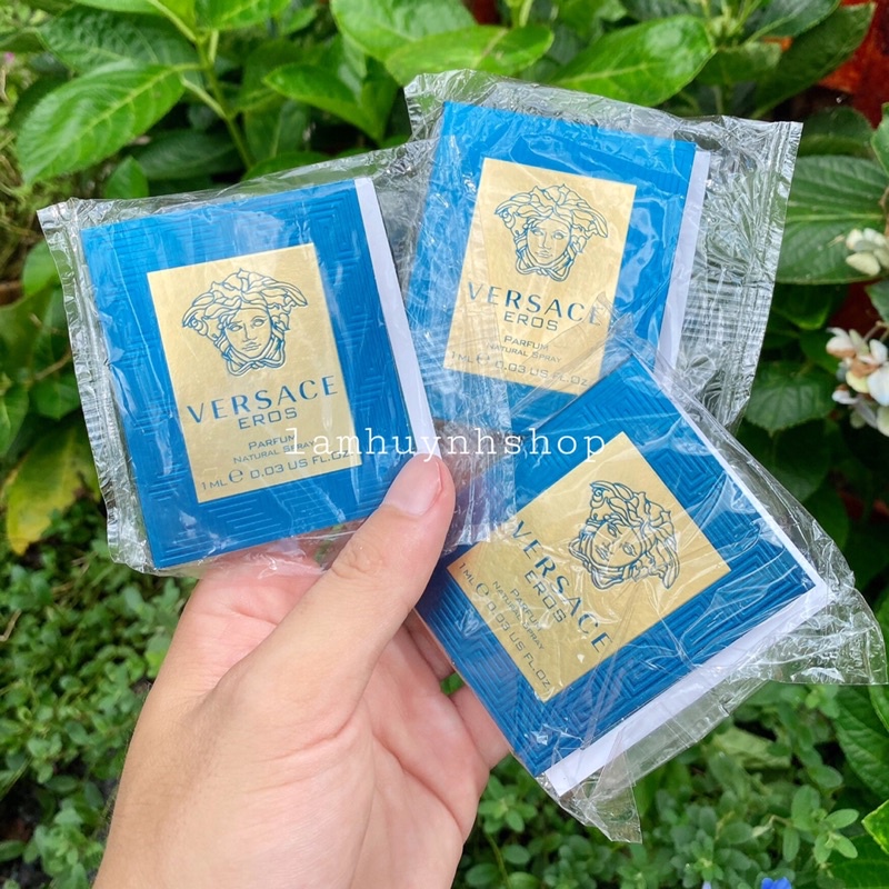 [ CHÍNH HÃNG] Vial nước hoa VERSACE EROS EDT- EDP- PARFUM 1m