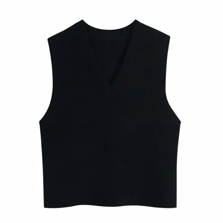 knit factory vest