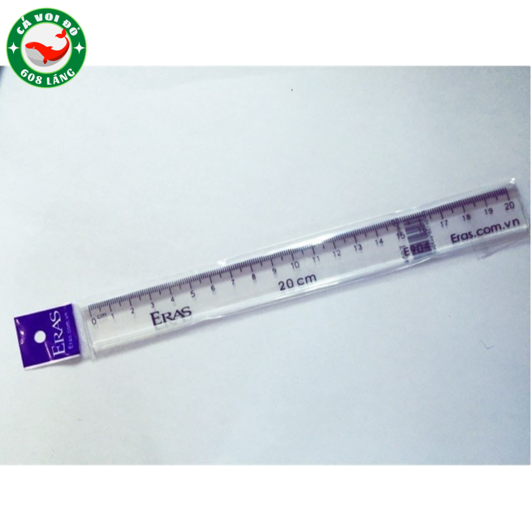 Thước kẻ trắng Eras E904 20cm