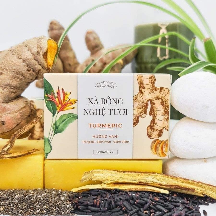 [Combo 2 Bánh] - Xà Bông Nghệ Tươi Mela