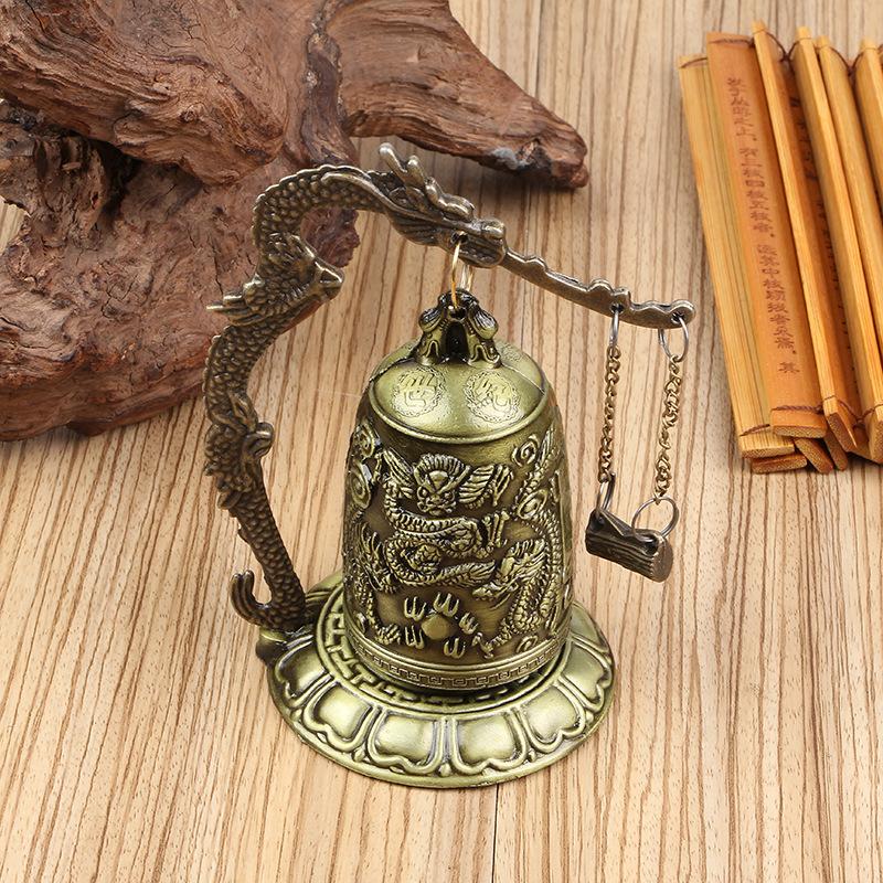 Hanrui - Vật Phẩm Phong Thủy Chuông Đồng Để Bàn