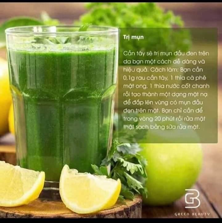 Nước ép cần Tây Green Beauty - Quà tặng