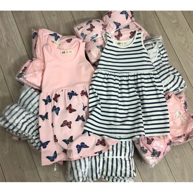 Set váy HM cho bé gái 6-8Y (set 2c)
