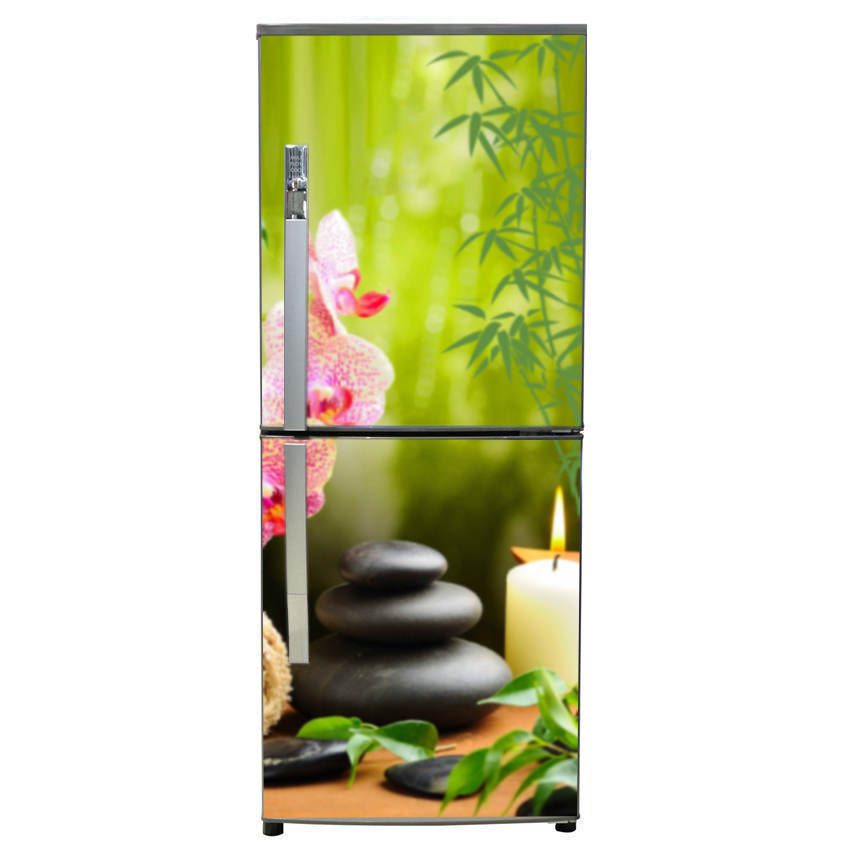 [HCM]Decal dán trang trí tủ lạnh-Spa