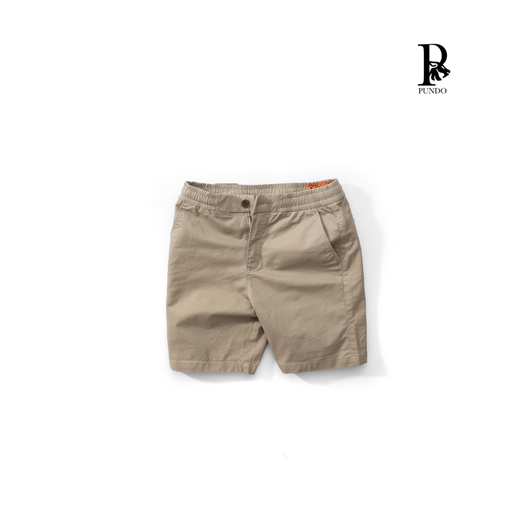 Quần short nam kaki trơn 3 màu lưng thun co giãn chất kaki cao cấp dễ phối PUNDO QSPD35