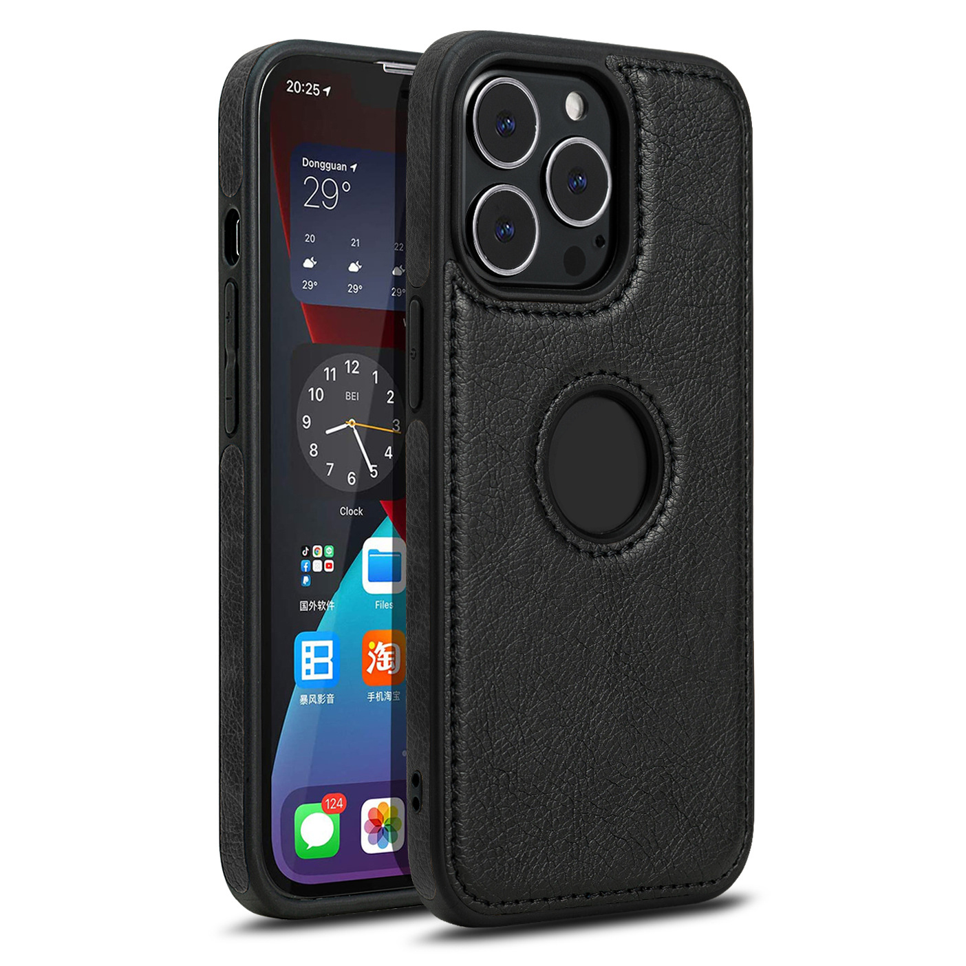 Ốp lưng da dành cho iPhone 15 / 15 Plus / 15 Pro / 15 Pro Max
