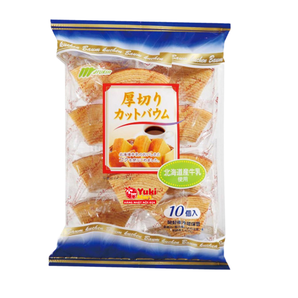 Bánh cuộn cát lát Marukin Baumkuchen Nhật Bản