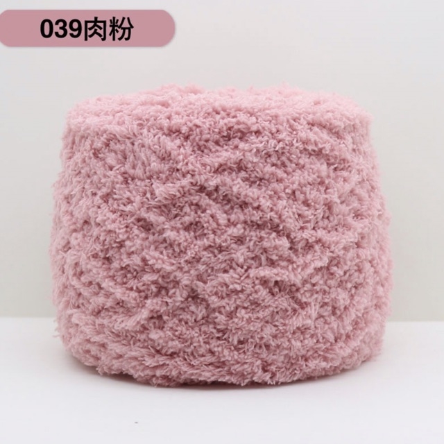 LEN BÔNG XÙ cuộn 50g dùng để đan khăn , áo , thú