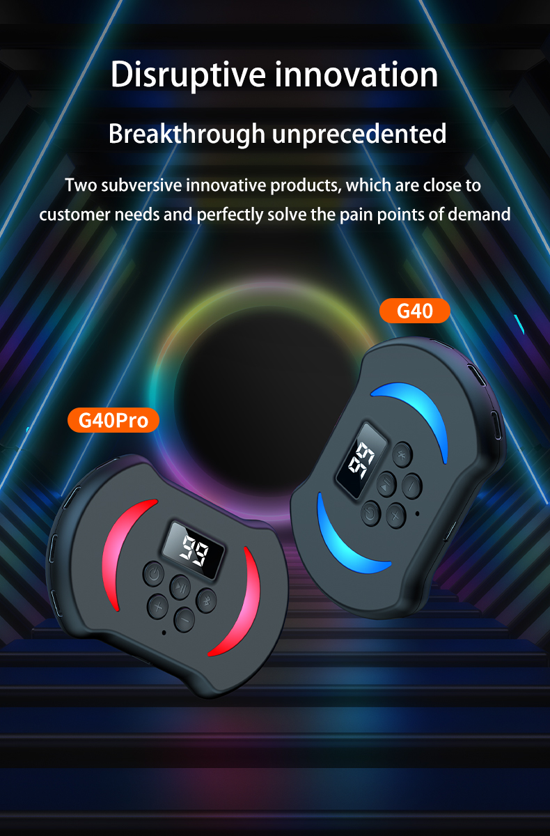 Auto Clicker Mobile Phone Screen Clicker  G40 8 head 199 level live stream Adjustable Speed Auto Tap Ring Grip Clicker like Physical Simulation Finger Click Device Screen Auto Clicker head