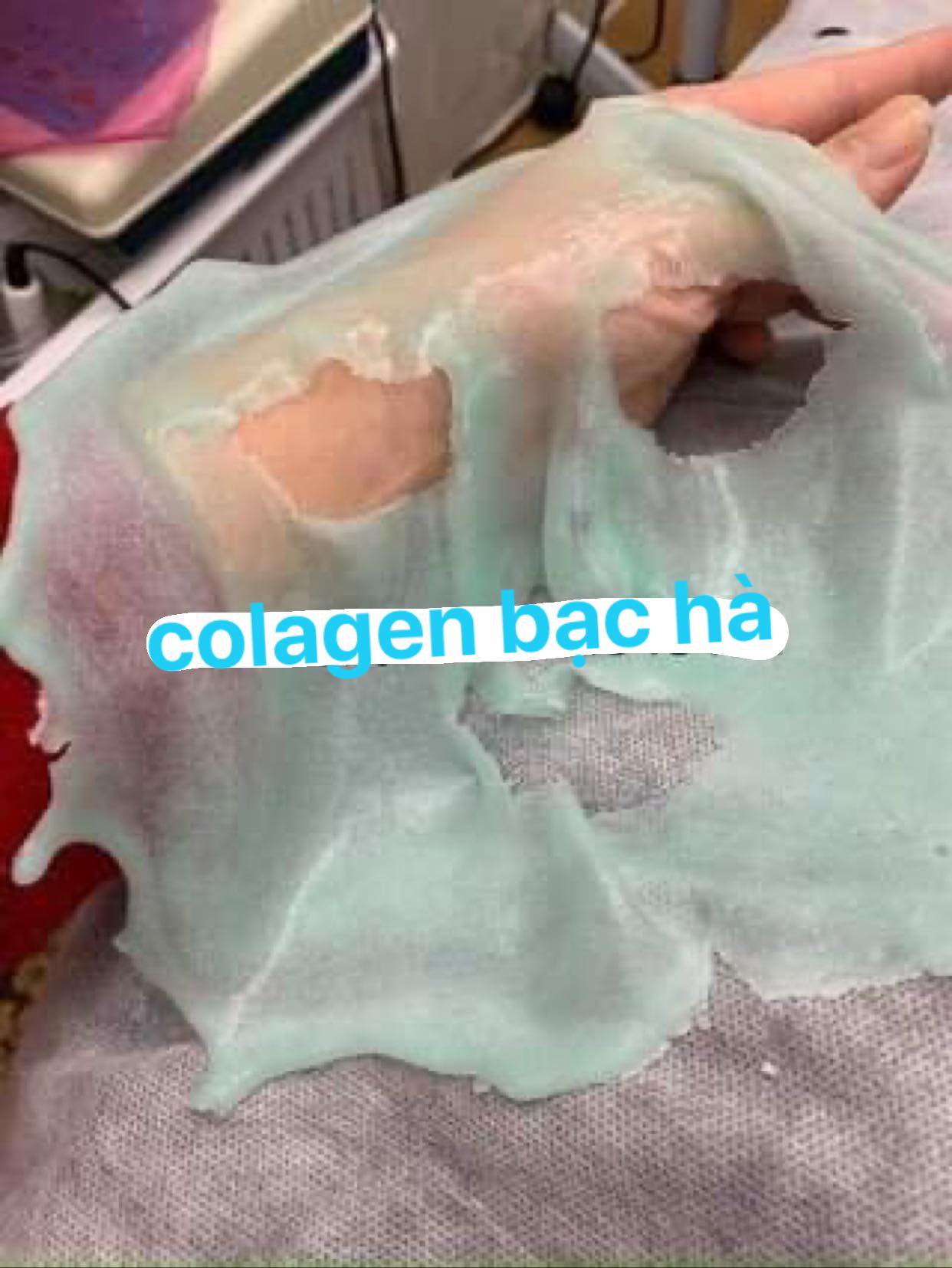 mặt nạ coalgen bạc hà