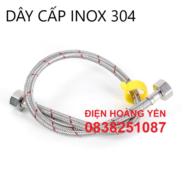 VÒI XỊT VỆ SINH INOX 304 DÂY 1M2