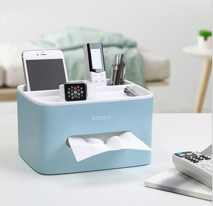 Ecoco Hộp Đựng Khăn Giấy Tiện Lợi Để Bàn E1602