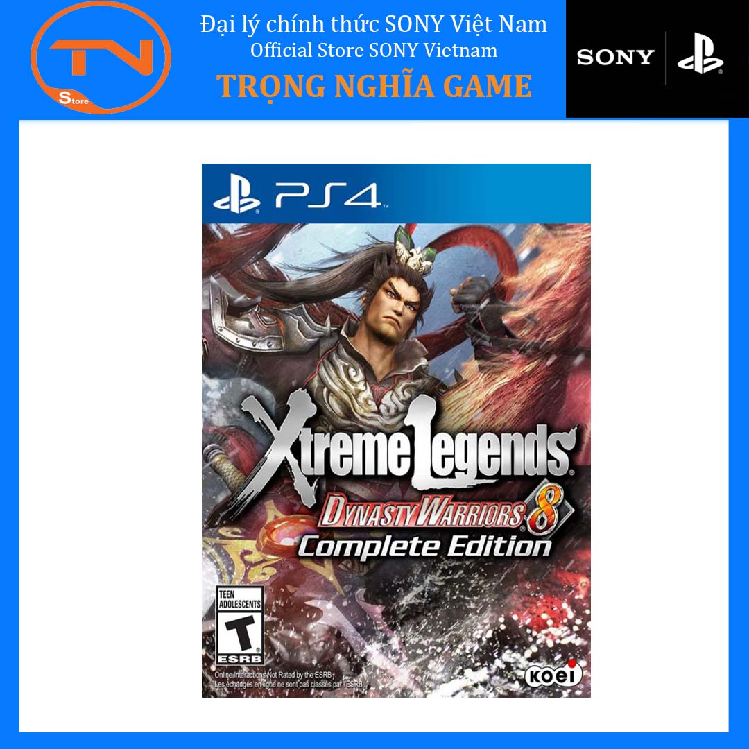 [HCM]Đĩa PS4 - Dynasty Warrior 8 Xtreme Legends Complete Edition