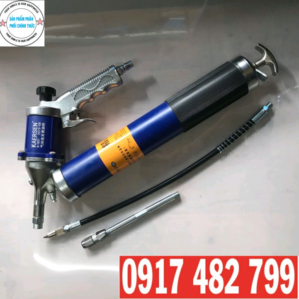 Dụng cụ bơm mỡ bò dùng khí nén