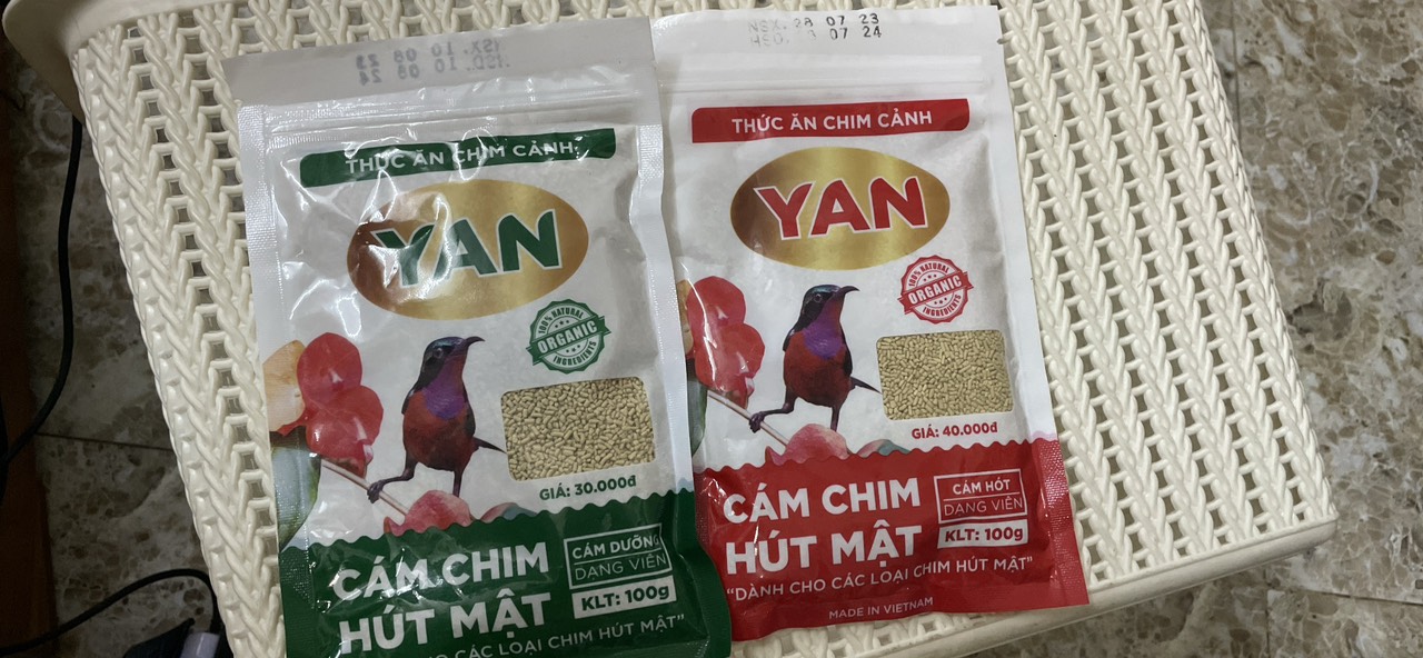 Cám chim hút mật YAN