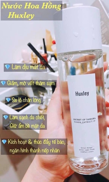 TONER HUXLEY EXTRACT IT 120ml HÀN QUỐC