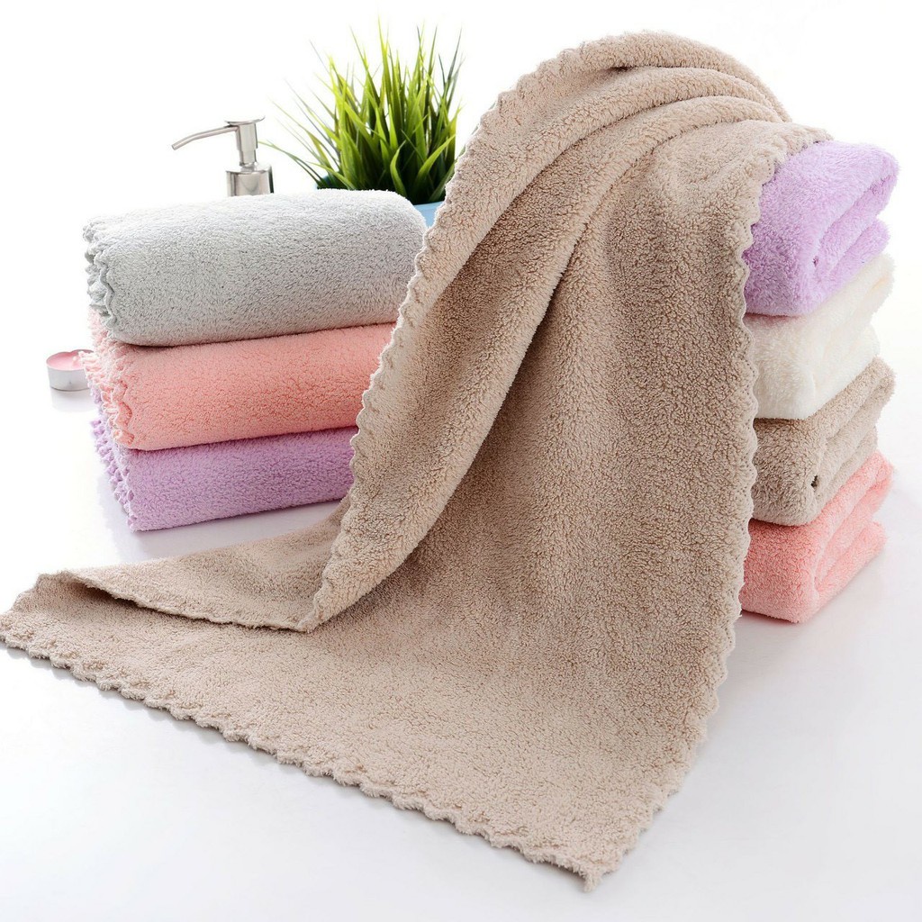 KHĂN MẶT LÔNG CỪU HÀN QUỐC KT 50x35cm