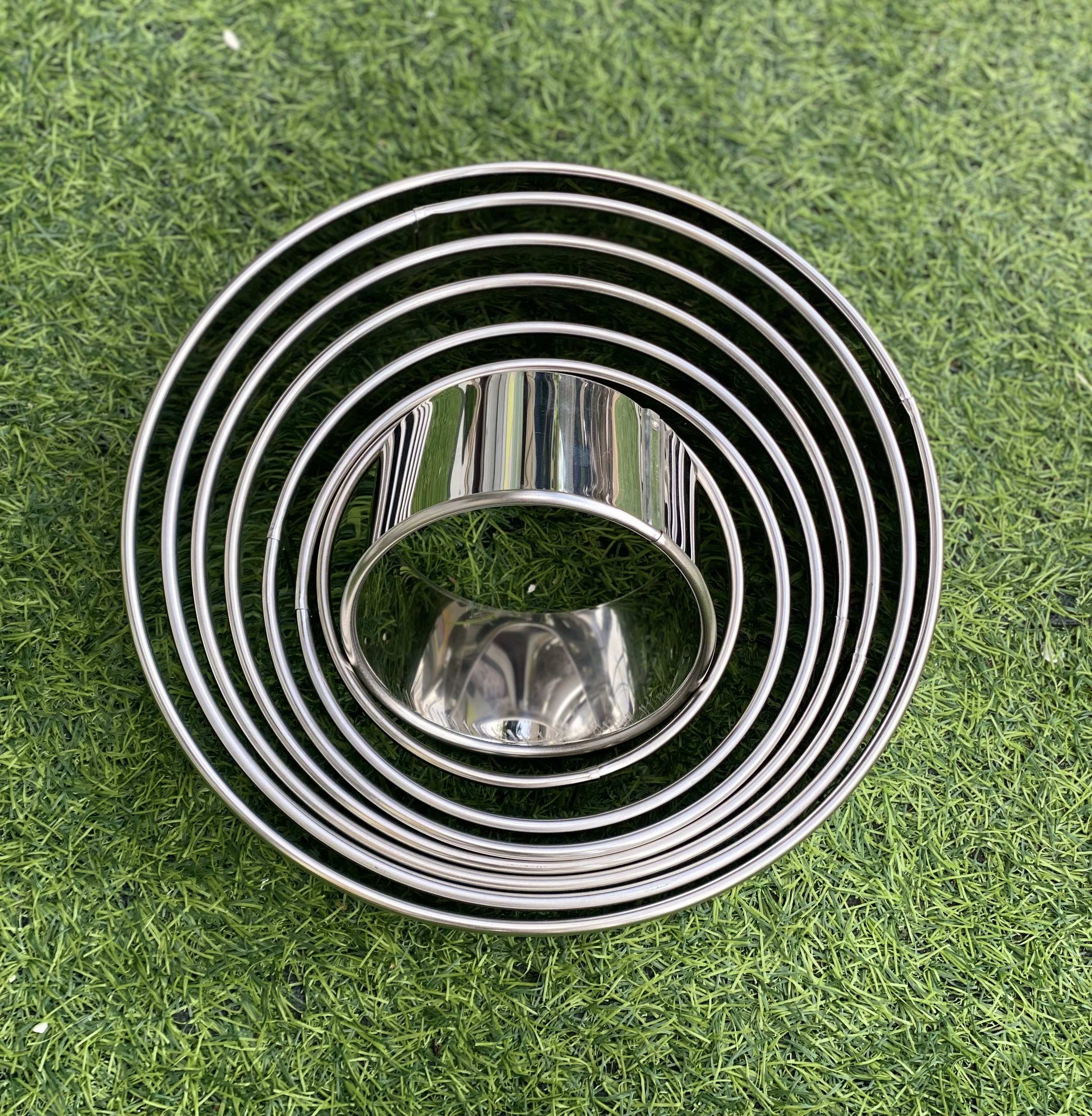 Khuôn bánh mousse tròn rộng 10/12/14/16/18/20/22/24cm cao 6cm