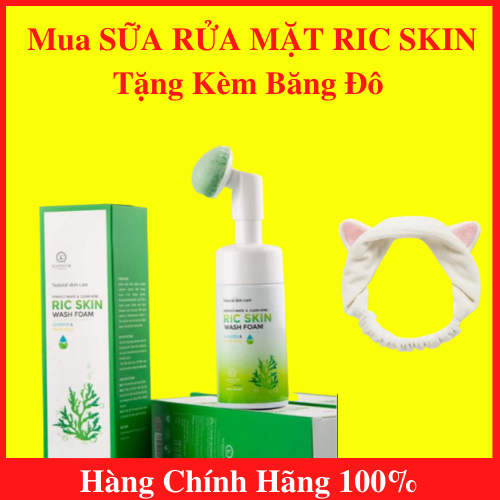 [HCM]SỮA RỬA MẶT RIC SKIN LOẠI BỎ MỤN NÁM DƯỠNG TRẮNG DA