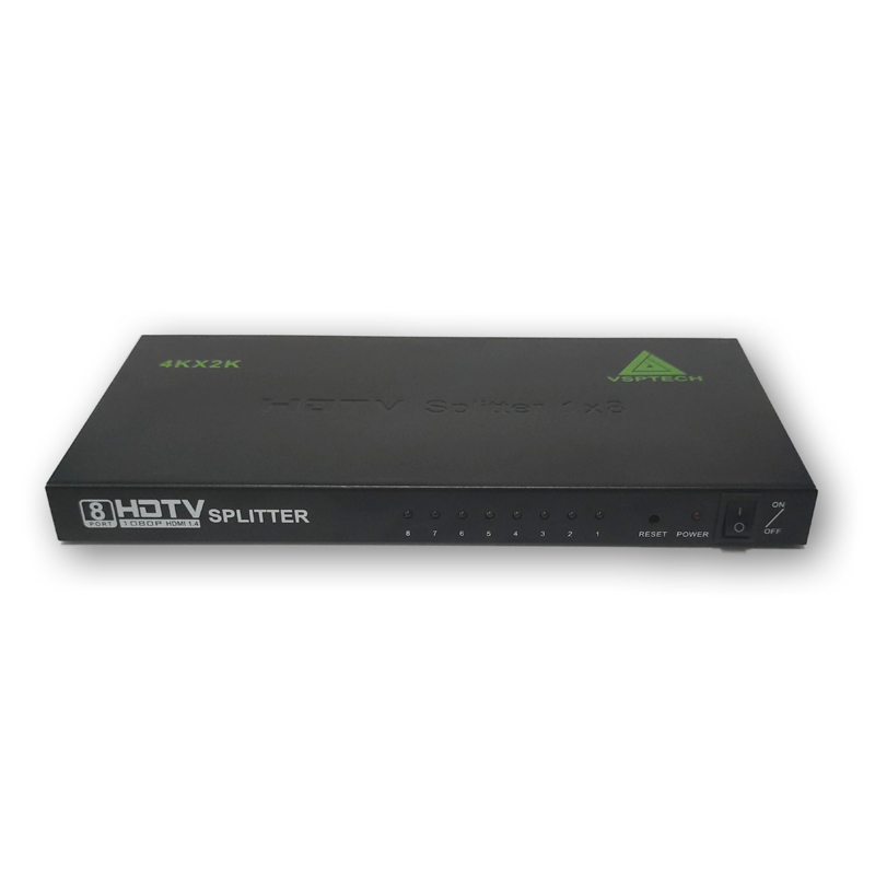 Bộ chia cổng hdmi từ 1 ra 8 hdtv splitter hỗ trợ 2k/4k/3d