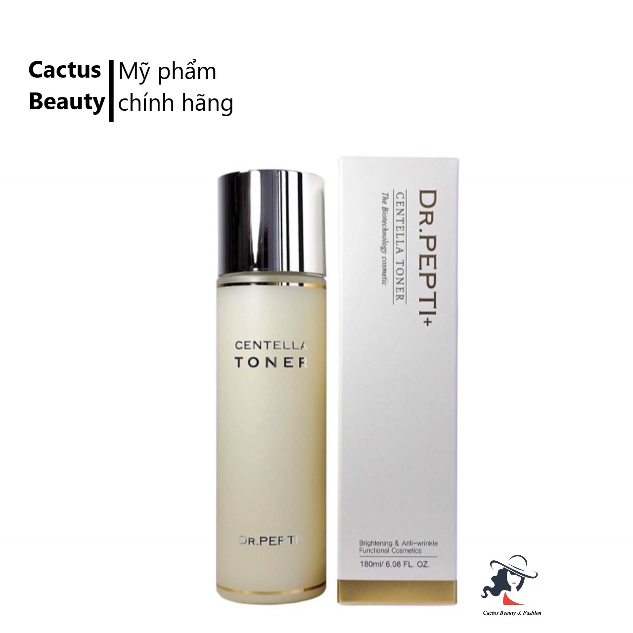 Nước Hoa Hồng Toner Centella Dr Pepti+ Mẫu Mới