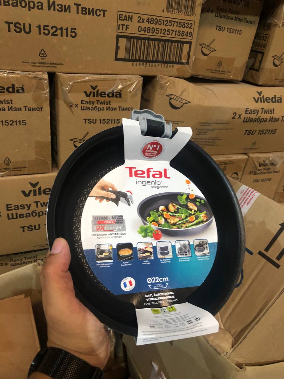 Chảo chiên Tefal So Chef size 22, 24, 28cm đáy từ
