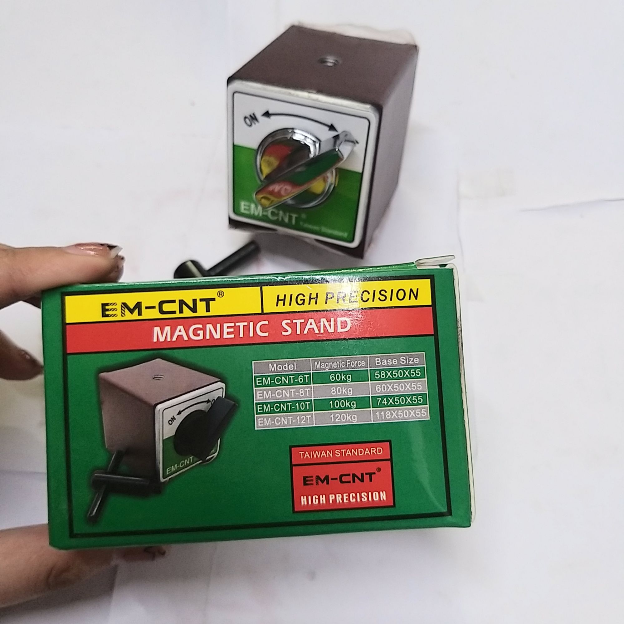 [HCM]Cục Đế Từ Nam Châm Có Công Tắc Khóa Sắt-6T