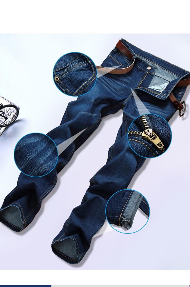 [HCM]Quần Jean Nam Xanh Cổ Điển
