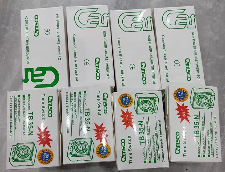 Timer 24H, Công Tắc Thời Gian, Bộ Hẹn Giờ Camso TB-35N
