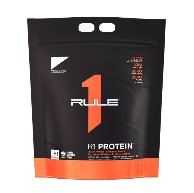 Sữa tăng cơ Rule 1 Protein Isolate/ Hydrolysate 9.88lbs - 10lbs