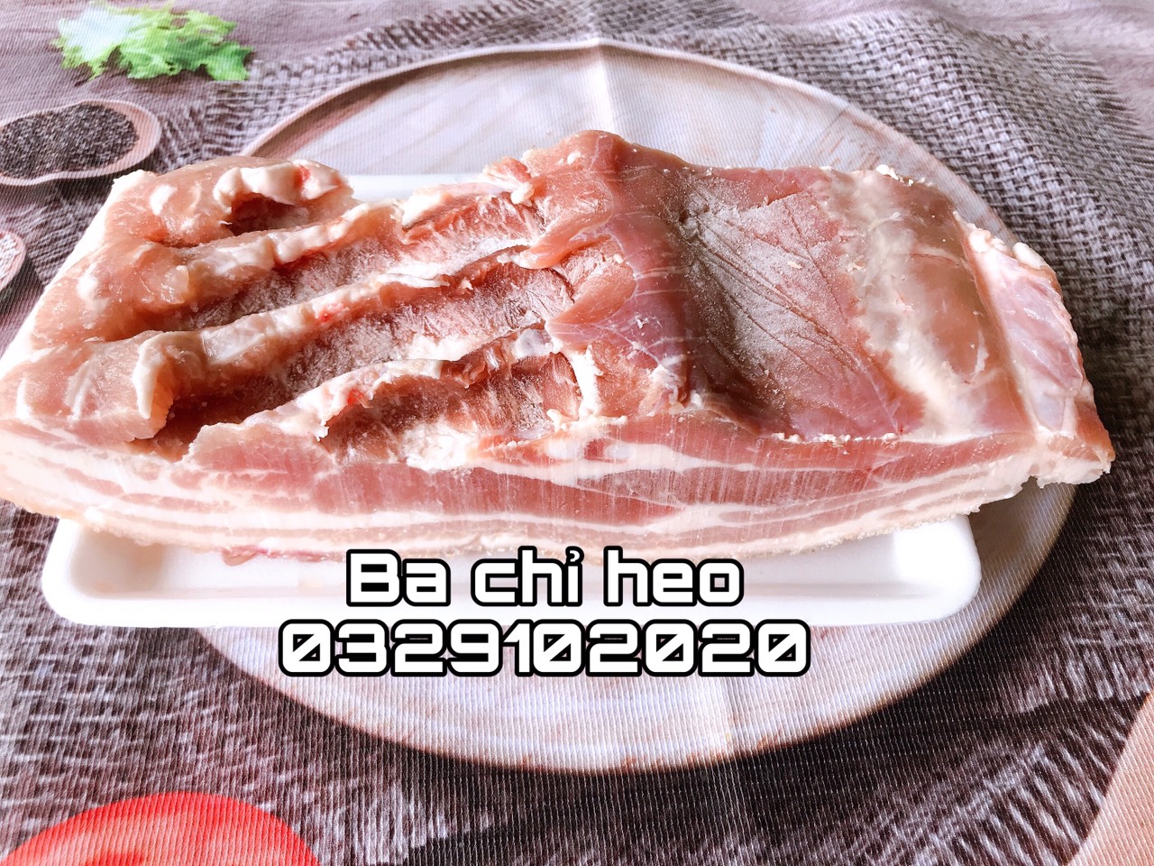 HCM - Ba Chỉ Rút Sườn đông lạnh SKF 1Kg.