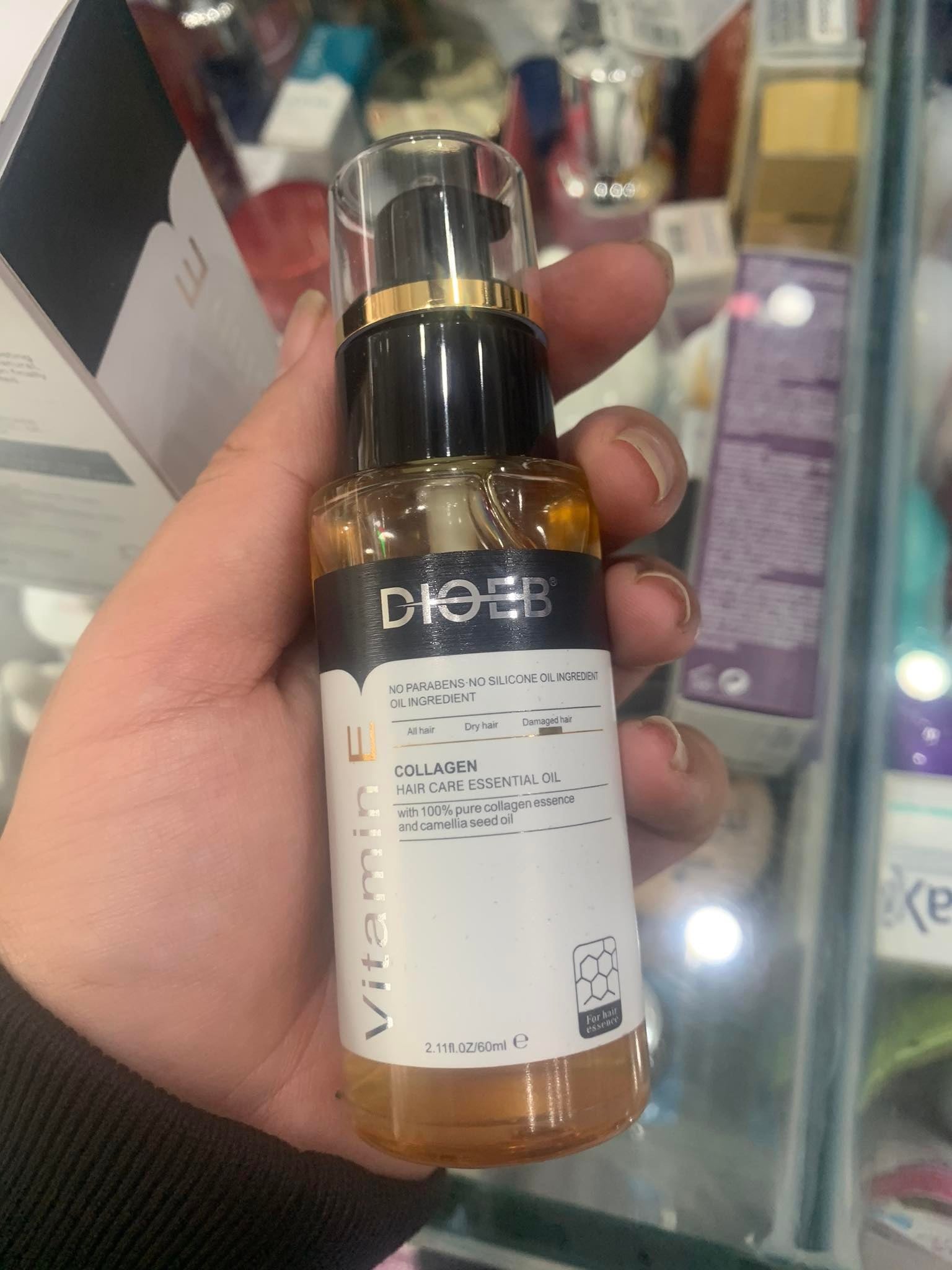 Tinh Dầu Dưỡng Tóc Collagen DIOEB 60ml