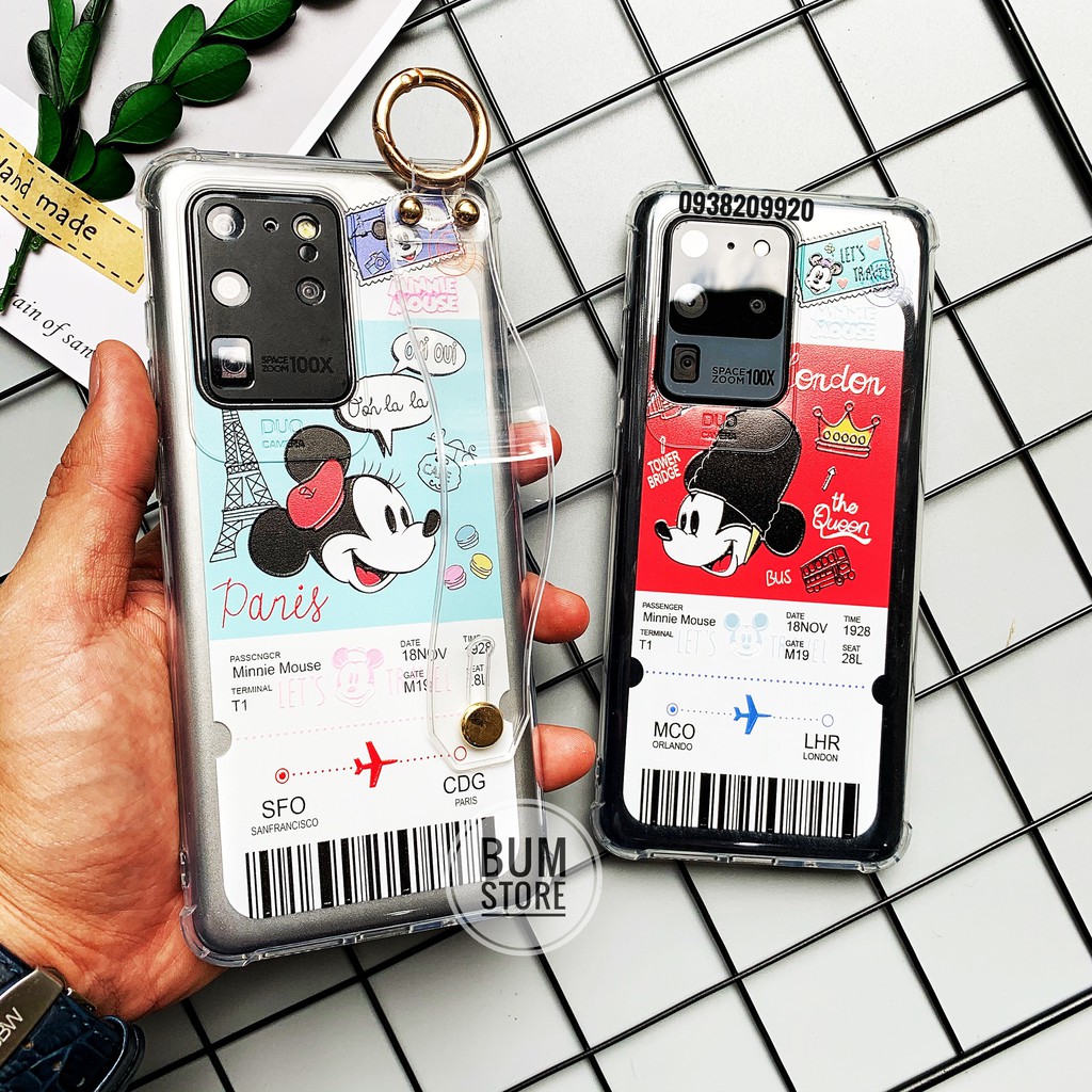 Ốp Lưng Mickey Samsung Galaxy Note 20 / S20 Ultra / S20 Plus / Note 10 plus / Note 10