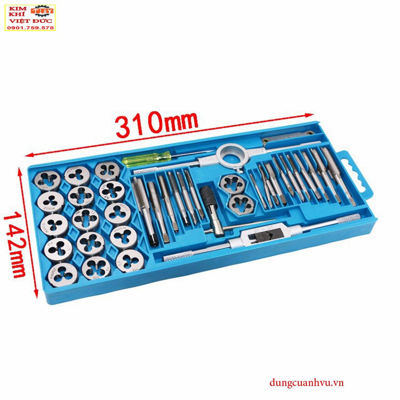 Bộ taro tạo ren 40 chi tiết