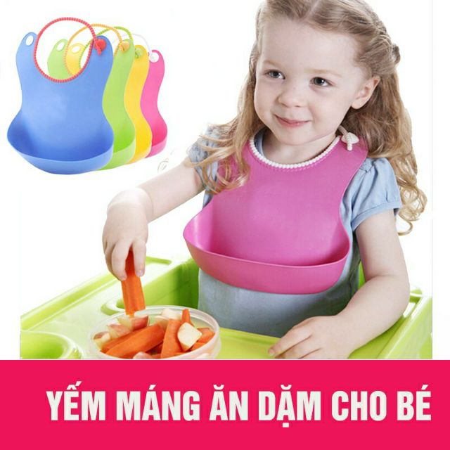 Yếm Máng Ăn Dặm Cho Bé (SP000060)