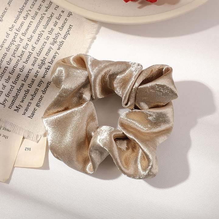 [Free Ship] Cột tóc Vải Scrunchies - dây buộc tóc vải Vintage { Korean HOT trend 2020}
